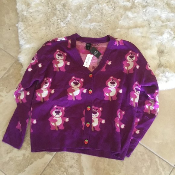 Box Lunch Sweaters Her Universe Pixar Cardigan Size 2x New Poshmark